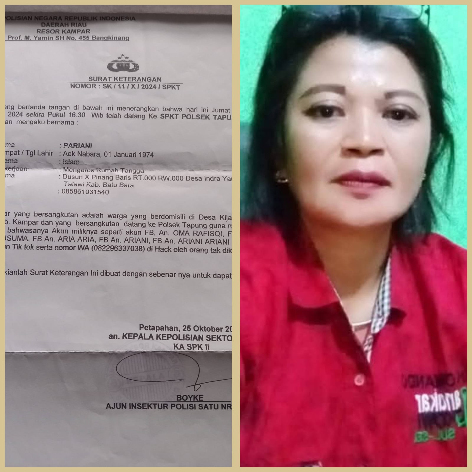 PERNYATAAN RESMI: PENEGASAN TERKAIT ISU DAN INFORMASI YANG BEREDAR