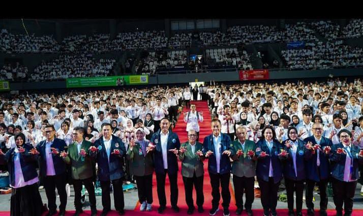 BNN AJAK 4.800 MAHASISWA BARU UPNVJ BELA NEGARA DARI KEJAHATAN NARKOTIKA